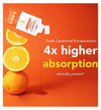 Zooki Liposomal Vitamin C 1,000mg, Citrus Orange Flavour - 30x15ml Liquid Sachets