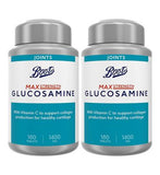 Boots Max Strength Glucosamine Bundle: 2 x 180 Tablets (1 year supply)