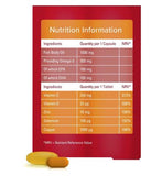 Seven Seas Omega-3 & Immunity with Vitamin C & Vitamin D 30 Day Duo Pack