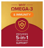 Seven Seas Omega-3 & Immunity with Vitamin C & Vitamin D 30 Day Duo Pack