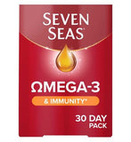 Seven Seas Omega-3 & Immunity with Vitamin C & Vitamin D 30 Day Duo Pack