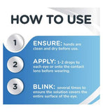 Optase Comfort Drop - Help Hydrate Irritated and Dry Eyes During Contact Lens Wear - Preservative Free - 20 x 0.4ml Drops.