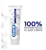 Oral-B 3D White Luxe Perfection 3 Month Toothpaste Bundle