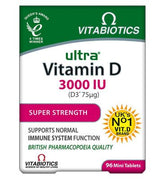 Vitabiotics Ultra Vitamin D D3 3000 96s