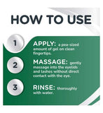 Optase Tea Tree Oil (TTO) Eyelid Cleansing Gel - Daily Eyelid Hygiene to Refresh and Revitalise - Preservative Free - 50ml