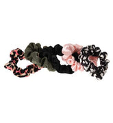 Ribbon & Asher Mini Printed Scrunchie 5 Pack
