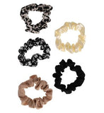Ribbon & Asher Mini Scrunchie Paisley 5 Pack