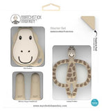 Matchstick Monkey Gigi Giraffe Teething Starter Set
