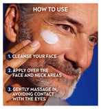 NIVEA MEN Anti-Age Hyaluron Day Cream Moisturiser with Hyaluronic Acid SPF15 50ml