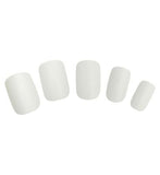 Boots Polished Nails - Snowy Days - White