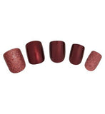 Boots Design Nails Forever Festive Red Glitter