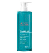 Avène Cleanance Cleansing Gel Cleanser for Oily, Blemish-Prone Skin 400ml