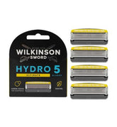 Wilkinson Sword Hydro 5 Ultimate Men’s Razor Blade Refills x 4, with Hydrating Gel & Precision Trimmer.