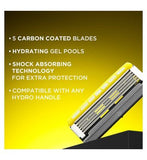 Wilkinson Sword Hydro 5 Ultimate Men’s Razor Blade Refills x 4, with Hydrating Gel & Precision Trimmer.