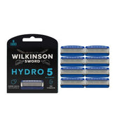 Wilkinson Sword Hydro 5 Men’s Razor Blade Refills x 8, with Hydrating Gel & Precision Trimmer.