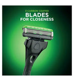 Wilkinson Sword Hydro 3 Razor for men, Men's Razor for Routine Shaving, 1 Reusable Handle + 9 Blades Refills Pack