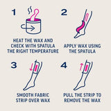 Veet Pure Warm Wax Face & Body with Green Tea - 250ml