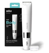Braun Body Mini Trimmer BS1000, Electric Body Hair Removal for Women and Men