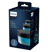 Philips 3 pack Quick Clean Pod Cartridge for Shavers - CC13/50