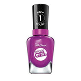 Sally Hansen Miracle Gel Nail Polish - Hunger Flames - Magenta Purple Nail Colour