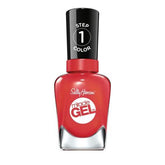 Sally Hansen Miracle Gel Nail Polish - Apollo you Anywhere - Coral-Red Shimmer Nail Colour