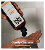 Bulldog Skincare Ginger & Patchouli Shower Gel for Men, Natural, Refreshing Men's Shower Gel, 500 ml