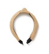 Ribbon & Asher Raffia Fabric Knot Aliceband
