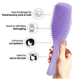 Tangle Teezer Naturally Curly Detangling Hairbrush, Purple Passion