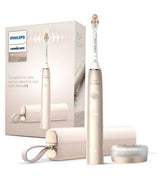 Philips Sonicare Electric Toothbrush Prestige 9900 Champagne with USB Charging Case & SenseIQ HX9992/11