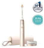 Philips Sonicare Electric Toothbrush Prestige 9900 Champagne with USB Charging Case & SenseIQ HX9992/11