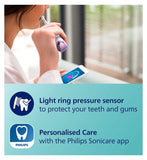 Philips Sonicare Electric Toothbrush Prestige 9900 Champagne with USB Charging Case & SenseIQ HX9992/11