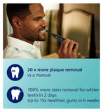 Philips Sonicare Prestige Electric Toothbrush 9900 Midnight with Premium USB Charging Case & SensieIQ HX9992/12