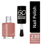 Rimmel London 60 Seconds nail polish Mauve To The Music 8ml