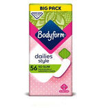 Bodyform Dailies Style So Slim Big Pack Liners - 56