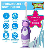 WildOnes rechargeable sontbrush hippo