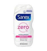 Sanex Zero% Gentle Moisture Shower Gel for Sensitive Skin 450ml