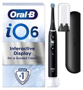 Oral-B iO6 Electric Toothbrush - Black Lava