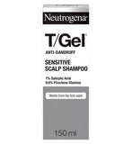 NEUTROGENA® T/Gel Anti Dandruff Shampoo for Sensitive Scalp (1x 150ml)