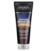 John Frieda Midnight Brunette Colour Deepening Shampoo 250ml for Dull, Brunette Hair