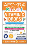 Apokra Kids Vegan Vitamin C Drops 30ml