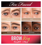 Too Faced Brow Wig On Hair Fluffy Brow Gel