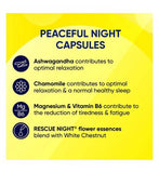 Bach Rescue Peaceful Night Capsules 30s
