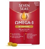 Seven Seas Omega-3 Fish Oil & Turmeric with Vitamin D 30 Day Duo Pack
