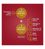 Seven Seas Omega-3 Fish Oil & Turmeric with Vitamin D 30 Day Duo Pack