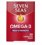 Seven Seas Omega-3 Fish Oil Max Strength with Vitamin D 30 Capsules