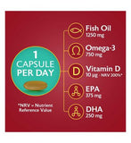 Seven Seas Omega-3 Fish Oil Extra Strength with Vitamin D 30 Capsules