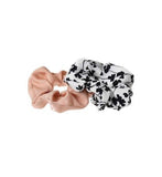 Ribbon & Asher Printed Two Pack Scrunchie