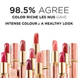 L’Oreal Paris Color Riche Les Nus Satin lipstick