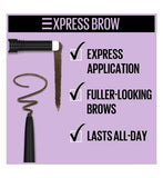 Maybelline Express Brow Duo Eyebrow Filling, Natural Looking 2-In-1 Pencil Pen + Filling Powder