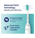 Philips Sonicare Electric Toothbrush 3100 White with Pressure Sensor HX3671/13